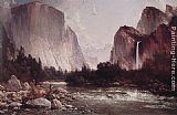 Fishing on the Merced River by Thomas Hill